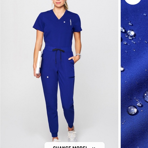 Fabletics Women's Royal Blue Jogger Set - Picture 1 of 1